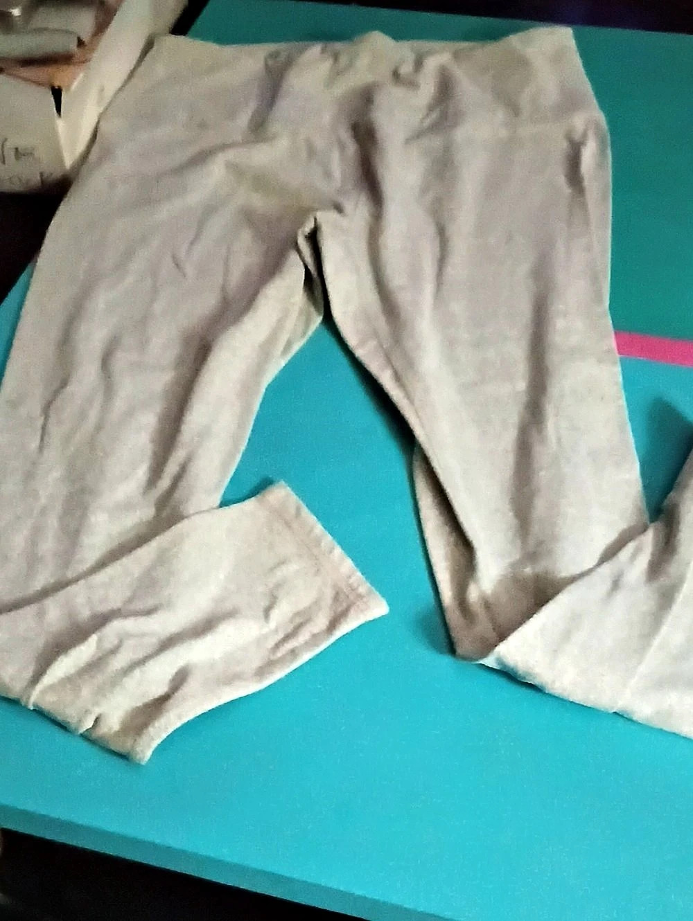 Kyodan Pulseform Ultra High Waist Run Legging Gray Athletic Leggings Size Large